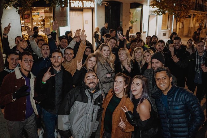 Madrid: Top Pub Crawl Madrid & Party - Starting at Puerta del Sol after 10 p.m.