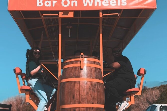Malia: Party Bike 1 hour Experience & Unlimited Drinks - Who should hire the whole 15-seat bike