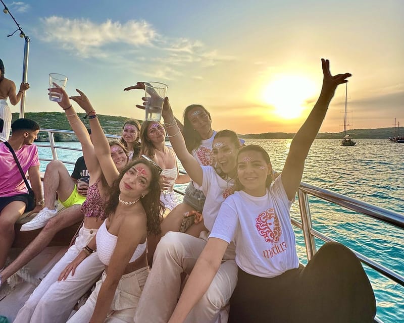 Malta: Boat Party to Blue Lagoon and Comino with Open Bar - What this Malta boat party is really like