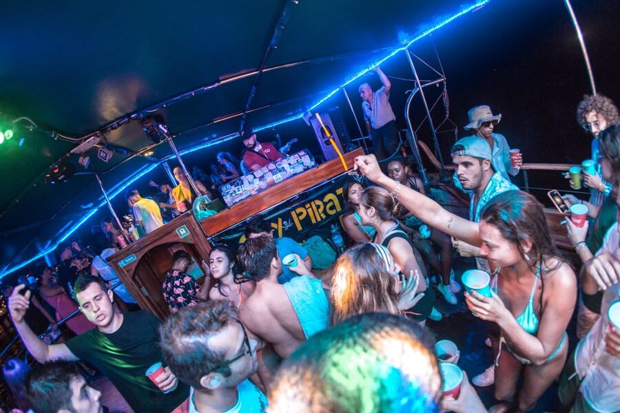 Malta: Lazy Pirate Boat Party with Drinks & Food - The moonlight swim is a fun extra, not the whole point