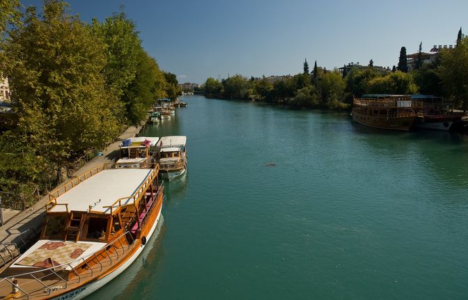 Manavgat Cruise & Grand Bazaar w/Lunch and Unlimited Drinks - On board: sun, river views, and a simple barbecue
