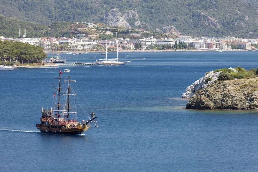 Marmaris All-Inclusive Boat Trip with Free Sunbed & Lunch - A full day on Marmaris Bay for very little money