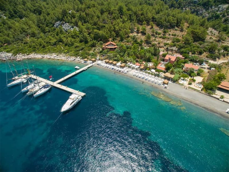 Marmaris: Boat Trip w/Lunch, Transfer & Unlimited Drinks - Yeşil Deniz finishes with emerald water