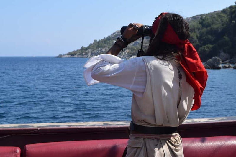 Marmaris: Pirate Boat Trip with Meal, Drinks and Transfer - Phosphorus Cave and Cennet Koyu