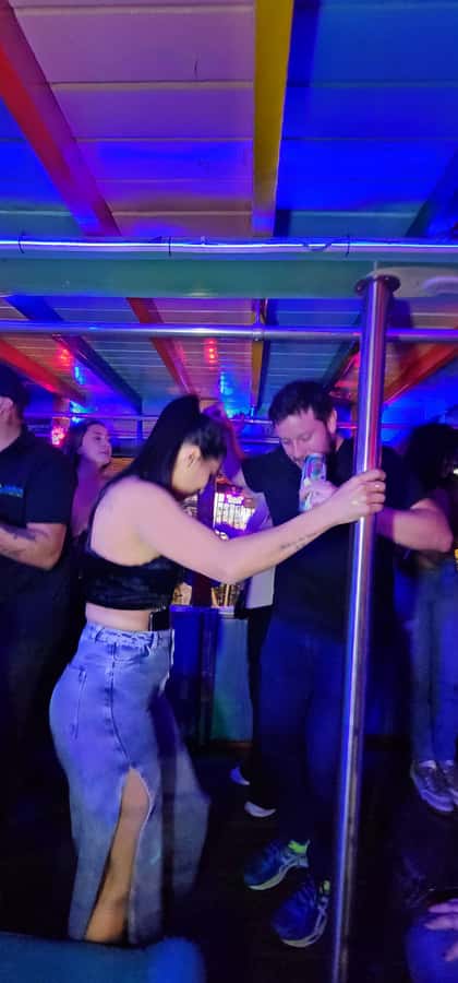 Medellin: Party Bus with DJ & Street Food Tastings - The final restaurant tasting gives the night a proper finish