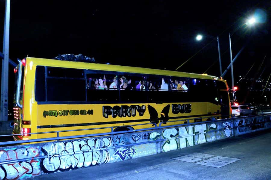 Medellin: Rumbero Party Bus with all the beer you can drink - Who will enjoy this most