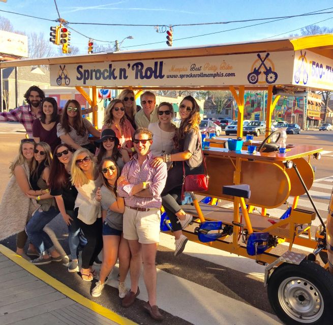 Memphis: Guided Bar Crawl on a Pedal Bike - What this Memphis pedal bike tour is really like