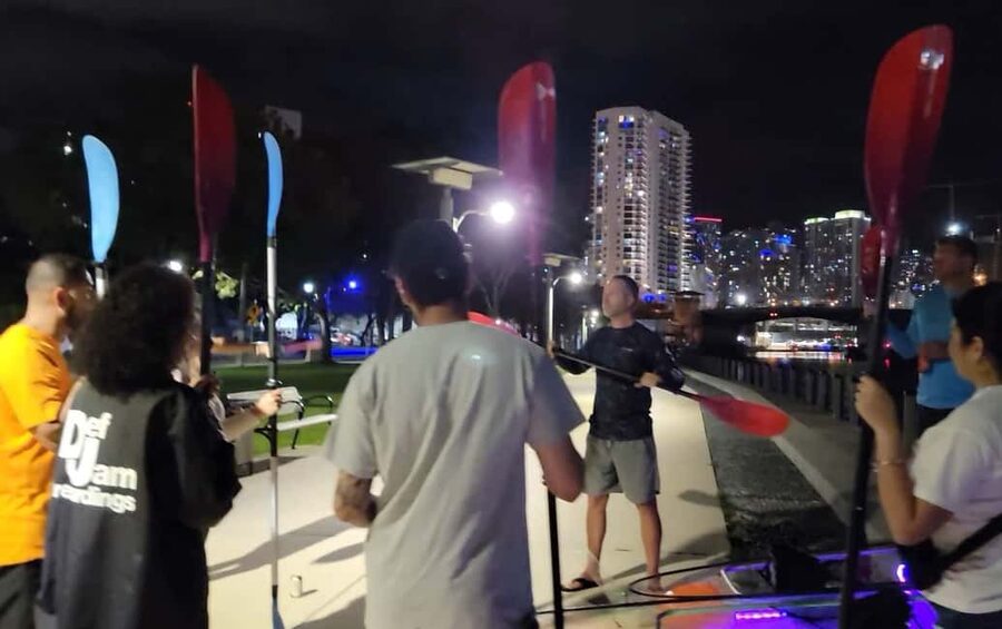 Miami: Guided LED-Lit Kayak Night Tour with Drinks - How much value do you get for $79?