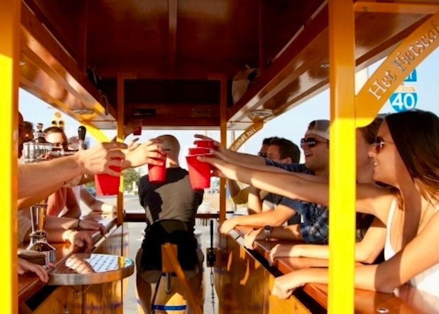 Mid-City Party Bike Bar Crawl - Key points to know before you pedal