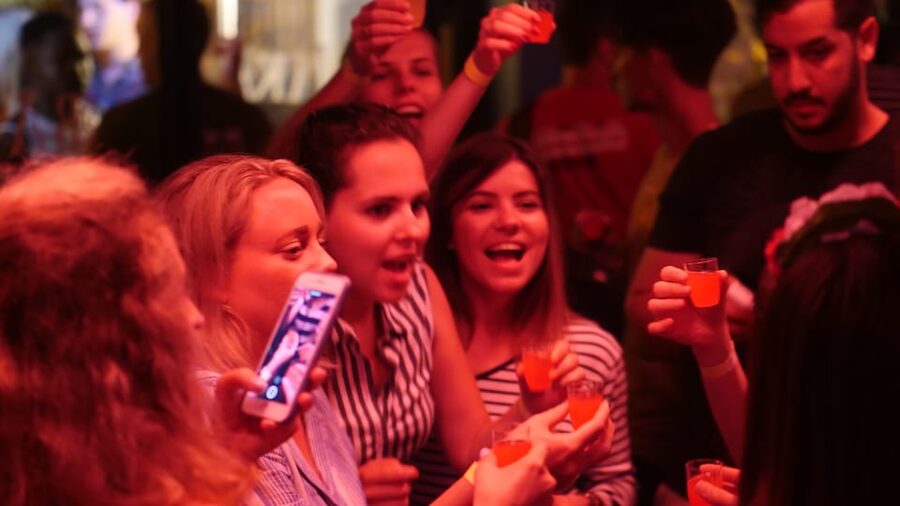 Milan: Ultimate Bar Crawl with Shots and VIP Club Access - Games that make a group feel less awkward