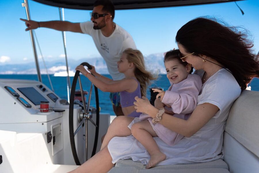 Milos: Full Day Luxury Catamaran with Full Meal & Open Bar - Kleftiko, Milos’s famous sea caves