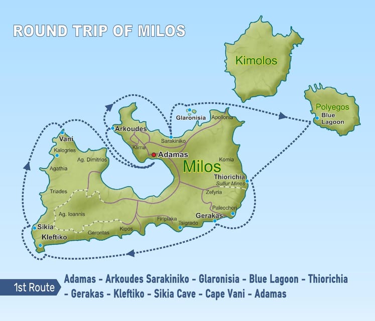 Milos: Full-Day Sailboat Cruise with Food and Open Bar - Key points at a glance