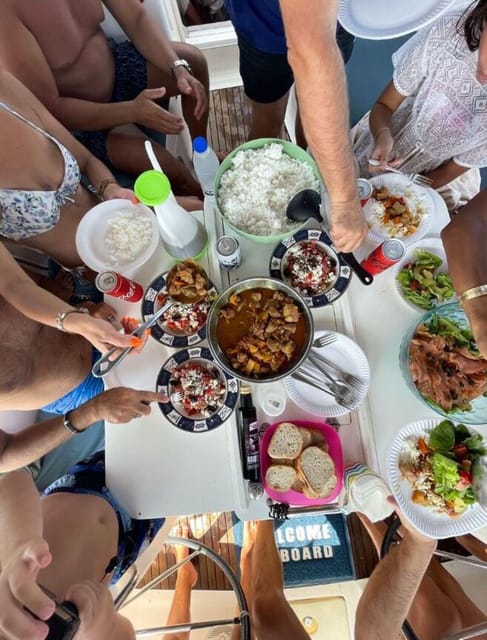 Milos: Full-Day Sailboat Cruise with Food and Open Bar - Sarakiniko is a bonus, not a promise