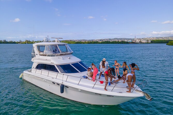 Montego Bay Private Yacht Tour with Open Bar and Lunch - Drinks, music, and the celebration factor