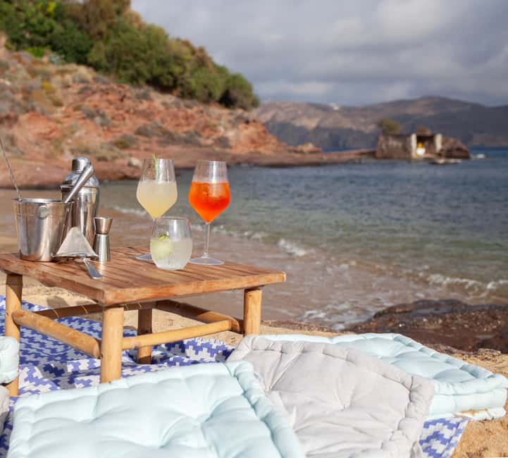 Mykonos: Cocktail Making Class on a Secluded Beach - Key points at a glance
