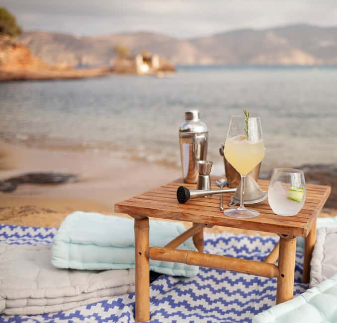 Mykonos: Cocktail Making Class on a Secluded Beach - Shaking, stirring, muddling, and mixing