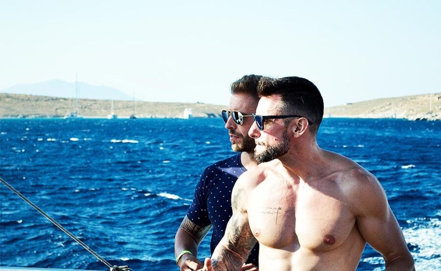 Mykonos: Sunset Boat Party with Open Bar & Live DJ - Sunset, fruit, and the return to port