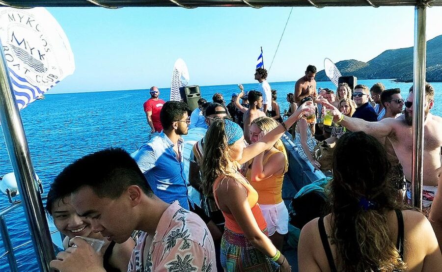 Mykonos: Sunset Boat Party with Open Bar & Live DJ - Is $128 a fair price?