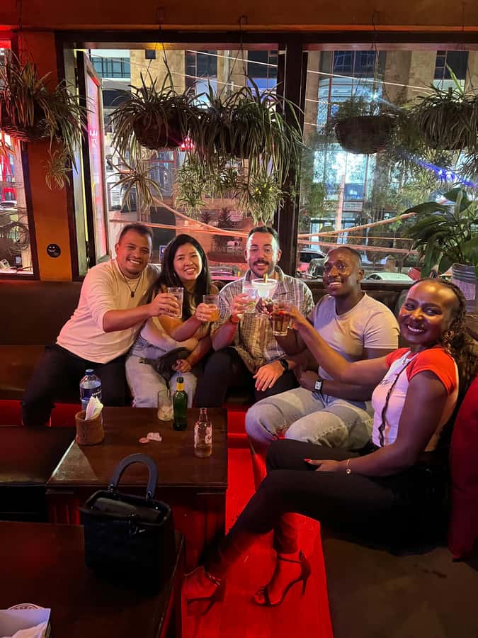 Nairobi bar crawl:Drink and Mingle - Who should book this Nairobi night out?