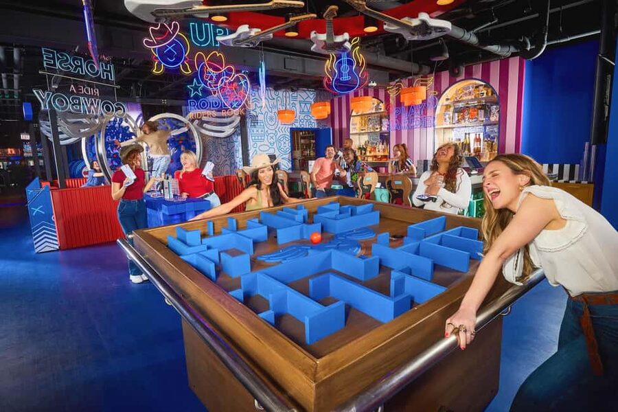 Nashville: Play Playground VIP Play Pass with Drink - Starting with a cocktail or mocktail