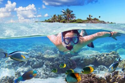Private Island & Snorkeling, Turtles, Drinks & BBQ
