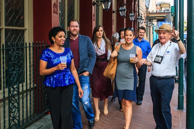 New Orleans Original Craft Cocktail Walking Tour - Near St. Louis Cathedral: meeting the green fairy