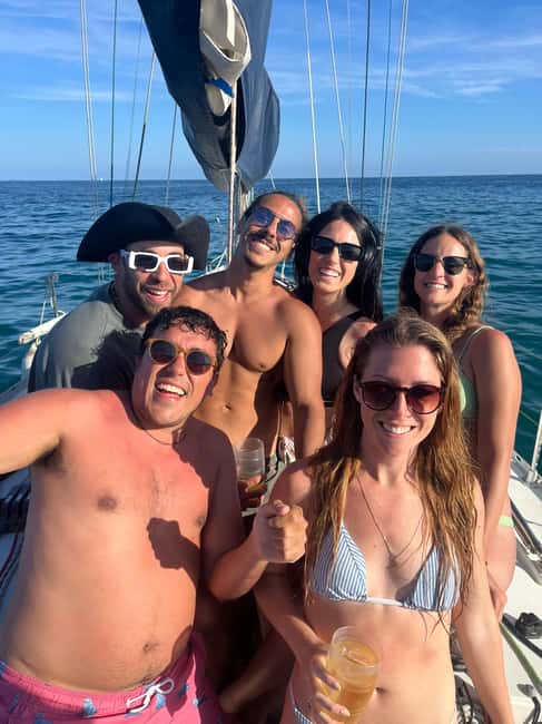New Sailing / Boat Tour with Free Drinks and Tapas - Leaving Port Olimpic on a Sun Odyssey 34
