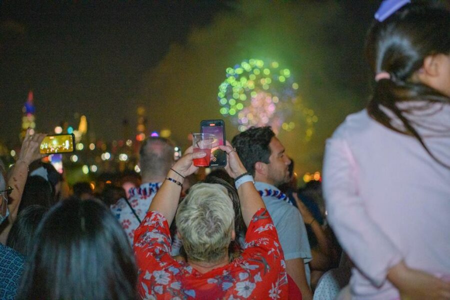New York City: 4th of July Family Fireworks Party Cruise - Finding your place on the 30,000-square-foot yacht