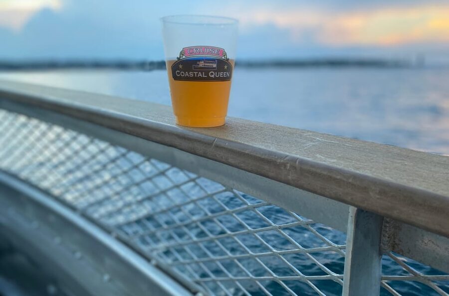Newport, RI: Evening Cocktail Cruise of Narragansett Bay - Choosing between the upper deck and main salon