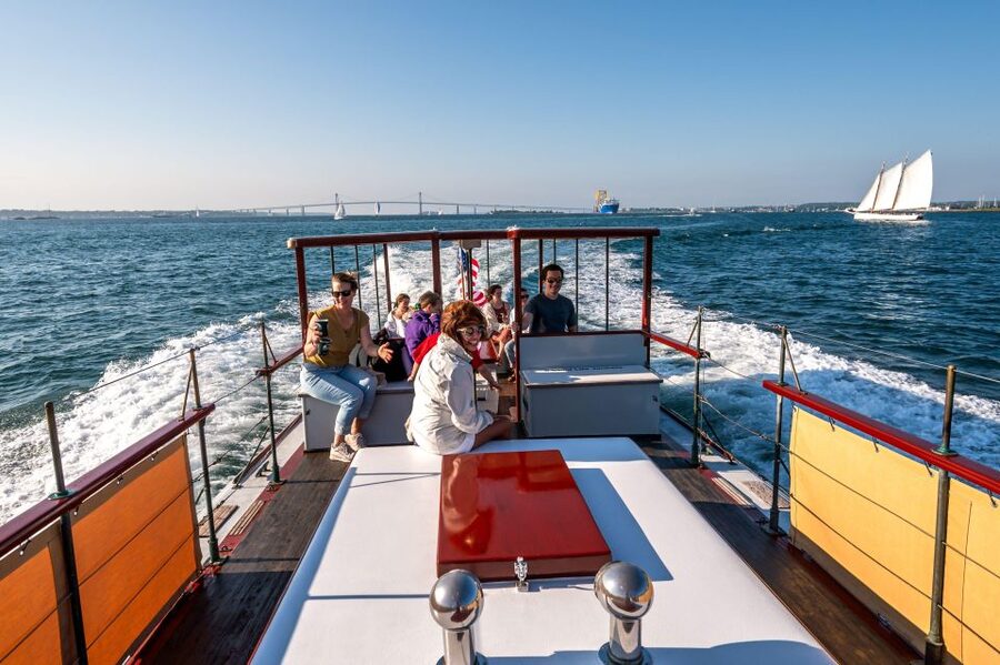 Newport: Sunset Cocktail Cruise - Why Newport looks best from the bay