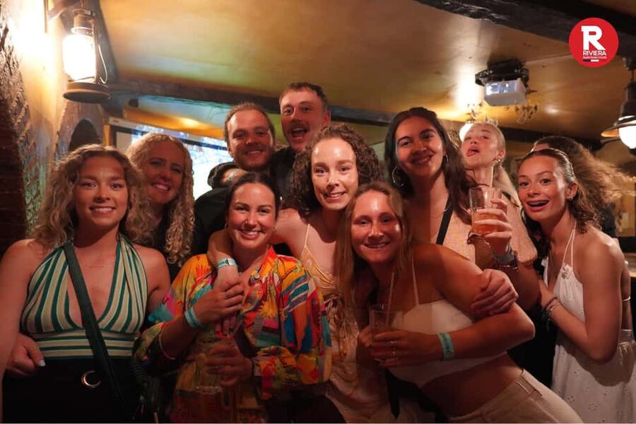Nice: Ultimate Party Bar Crawl Free Shots & VIP Club Entry - Cours Saleya, where the night gathers pace
