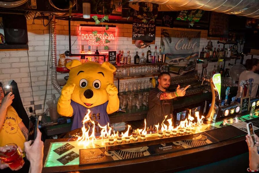 Nice : Yellow Pub Crawl - Social Bars, Games & Meet People - Meeting at Akathor Pub on Cours Saleya