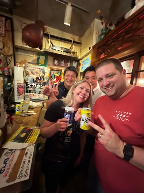 Osaka Bar Hopping | Explore Hidden Bars & Izakayas in Namba - First stop: drinks in a Namba local bar