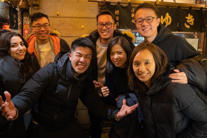 Osaka Local Bar Crawl in Dotombori & Uranamba Area - Starting under the Glico sign