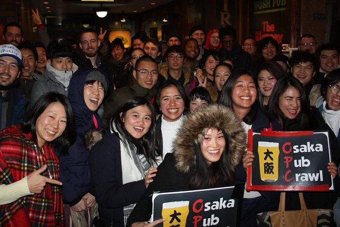 Osaka Pub Crawl and Nightlife Tour - Ending at a nightclub, with one extra cost