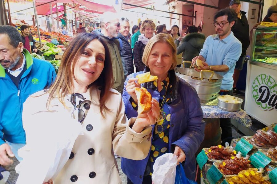 Palermo: City Walking Tour & Street Food Tasting with Drink - Piazza Olivella and Via Bara All’Olivella