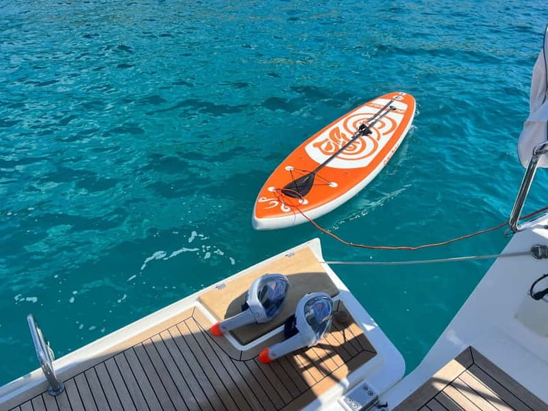 Palma de Mallorca: Sailing Tour with Drinks and Tapas - The quiet anchorage and one hour in the water