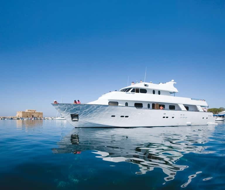Paphos: Adults Only Cruise with Drinks, Food, Bus, Swim Stop - Key points to know before you book