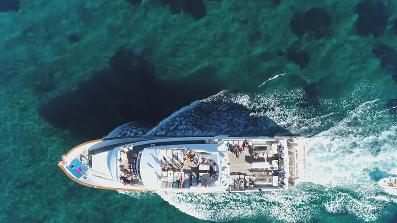Paphos: Adults Only Cruise with Drinks, Food, Bus, Swim Stop - Peyia’s first swim stop