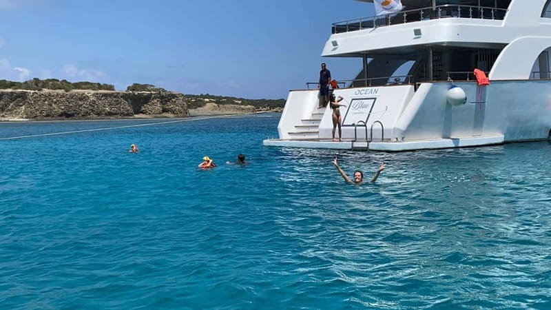 Paphos: Blue Lagoon Cruise-BBQ Lunch, Open Bar, Slide - Key points to know before booking