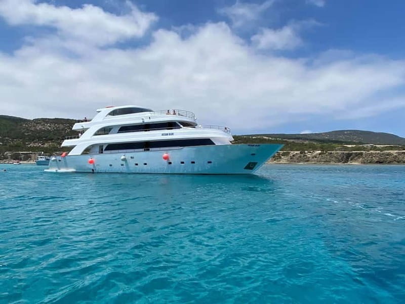 Paphos: Blue Lagoon Cruise-BBQ Lunch, Open Bar, Slide - From Paphos to Latchi Harbour