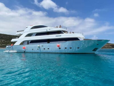 Paphos: Blue Lagoon Cruise-BBQ Lunch, Open Bar, Slide