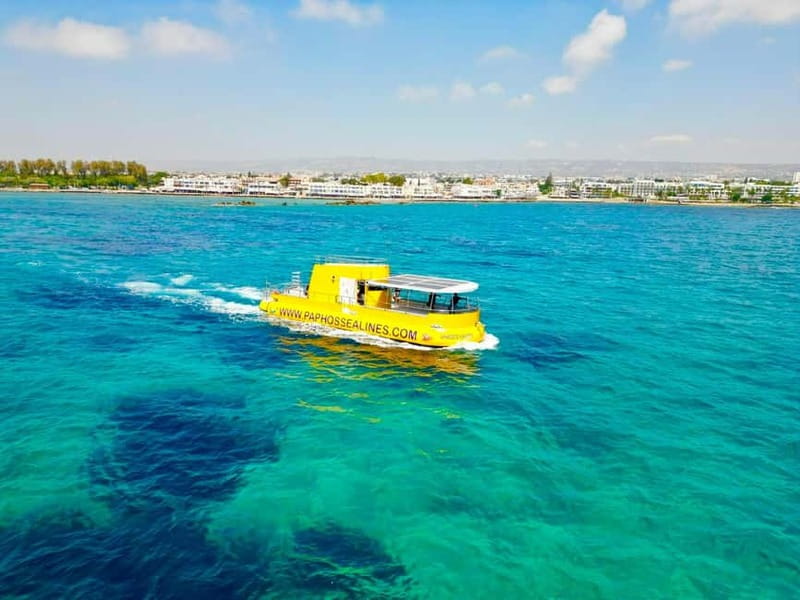 Paphos: Swim Cruise with Turtle Watching, Drinks & Aperol - Turtle watching when the sea is active