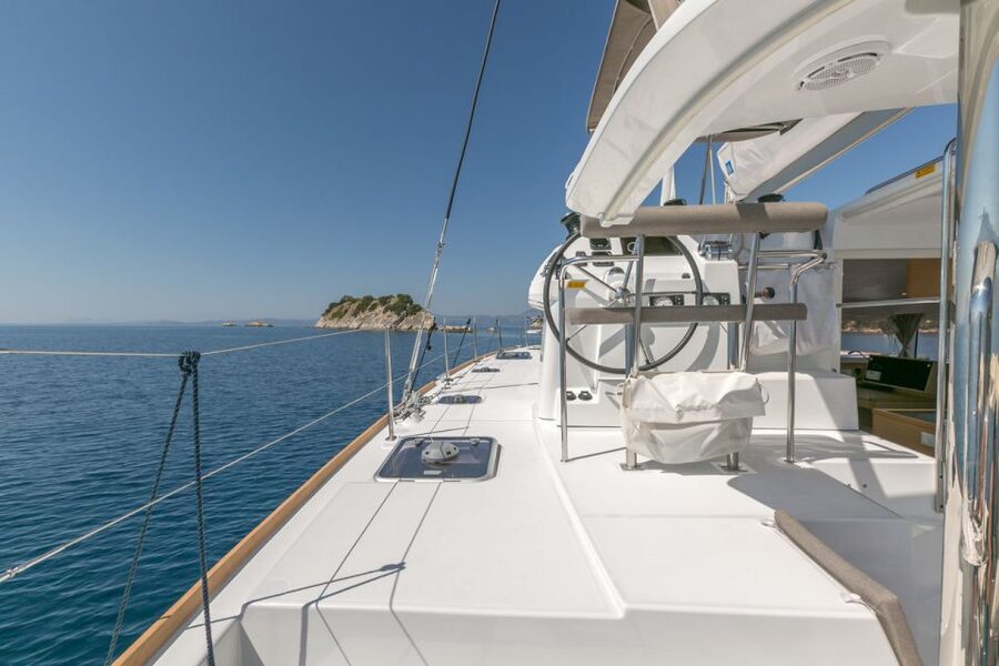 Paros: Private Catamaran Cruise with Lunch, Drinks & SUP - Setting Off From Piso Livadi