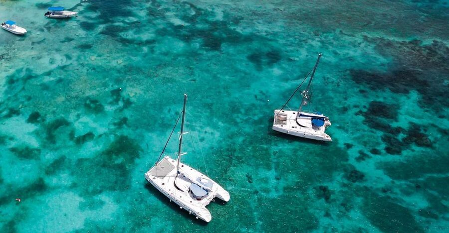 Paros: Private Catamaran Cruise with Lunch, Drinks & SUP - Sailing Between Paros and Naxos