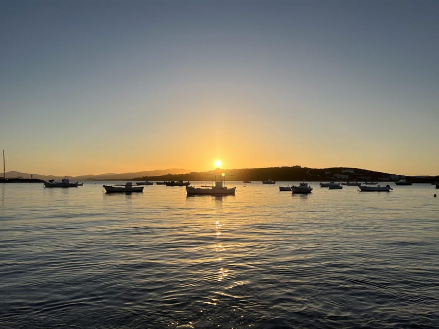 Paros: Sunset Boat Trip with Soft Drinks and Local Wine - The ride toward northern Antiparos