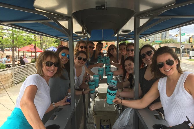 Party Bike Pub Crawl in Deep Ellum and Downtown Dallas - Punch Bowl Social for games, food, and a longer night
