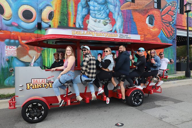 Party Bike Pub Crawl in Deep Ellum and Downtown Dallas - Electric Shuffle Dallas: a lively first stop