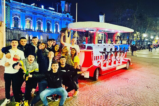 Party Bike Tour of Belfast - City Hall and the Titanic Memorial Garden