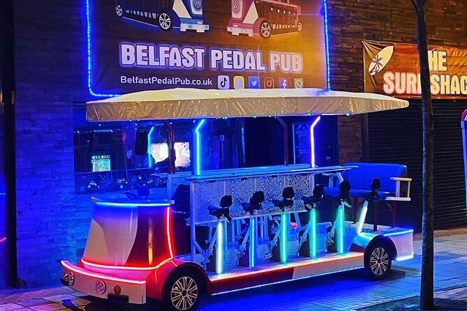 Party Bike Tour of Belfast - BYOB, music, and the social side